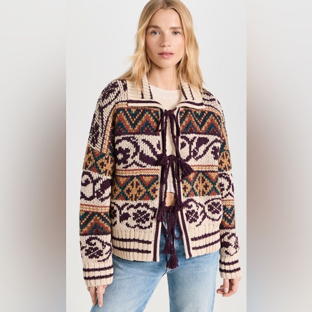 MOTHER The Family Ties Cardigan NWT